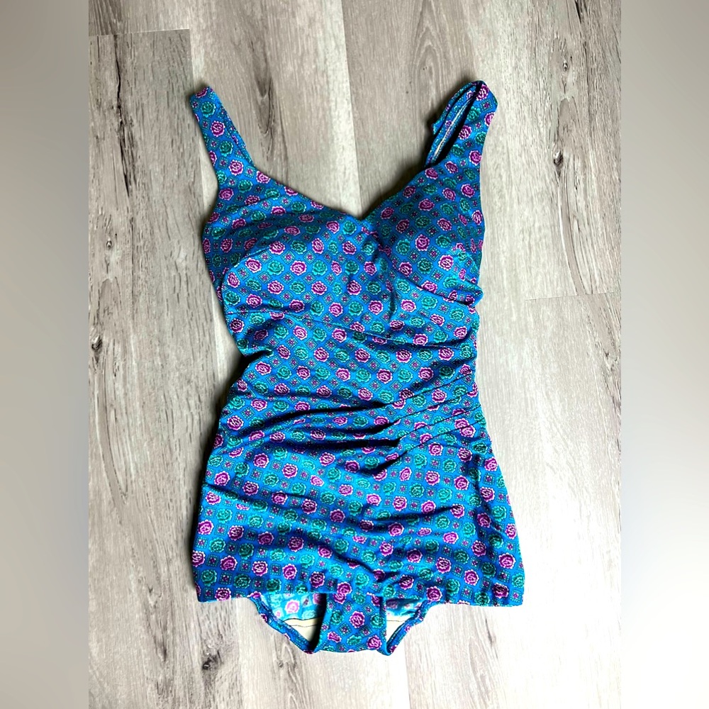 Roxanne 80s 70s vintage one piece bathing suit